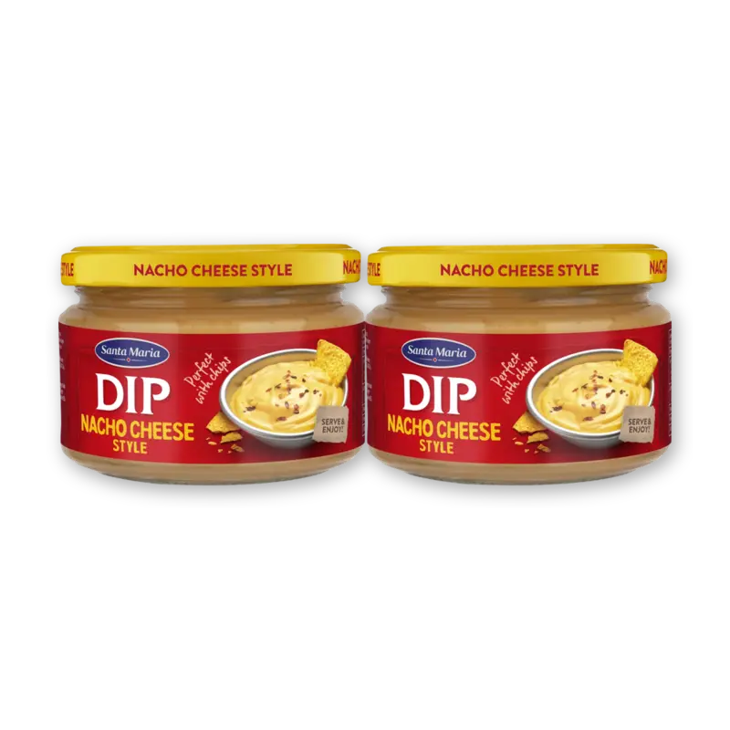 Santa Maria Dip Nacho cheese style 2-pack