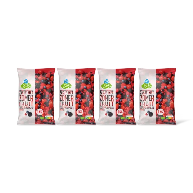 AH Zakje met zomer fruit 4-pack