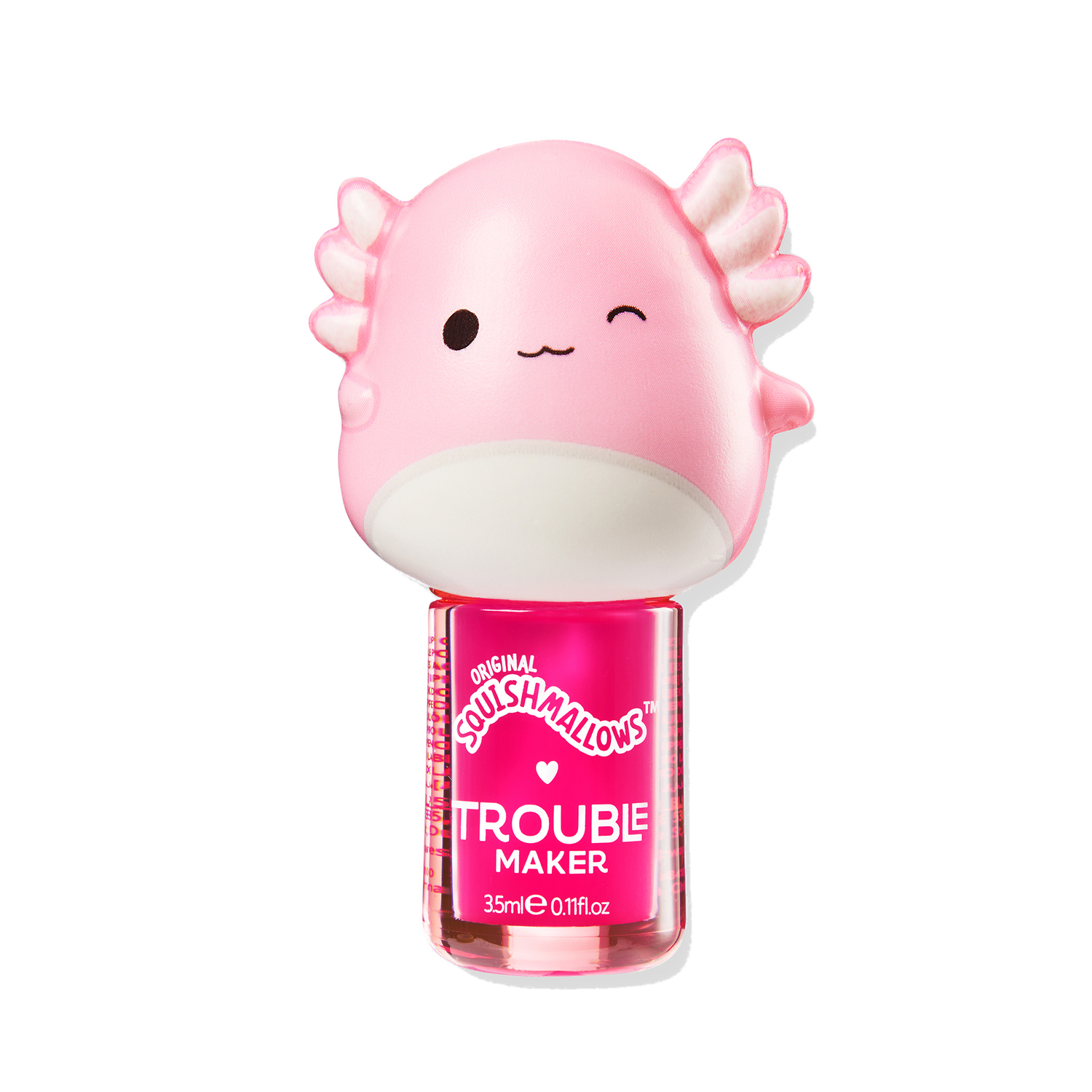 Trouble Maker X Squishmallows Archie The Axolotl Melt Down Lip Oil