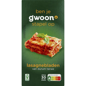 g'woon Lasagnebladen