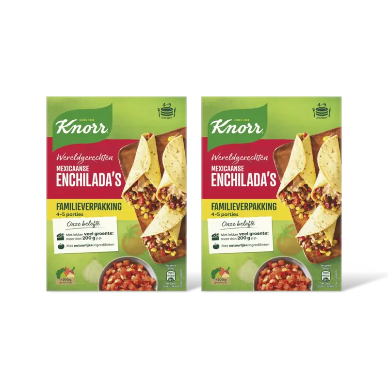 Knorr Mexicaanse enchiladas xl 2-pack