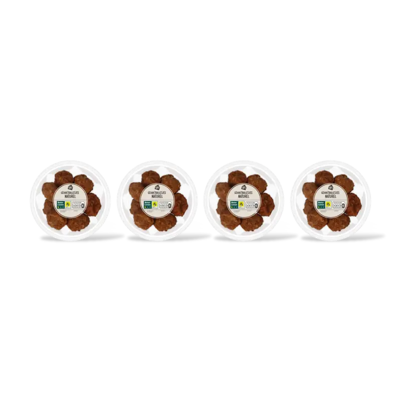 AH Gehaktballetjes naturel 4-pack