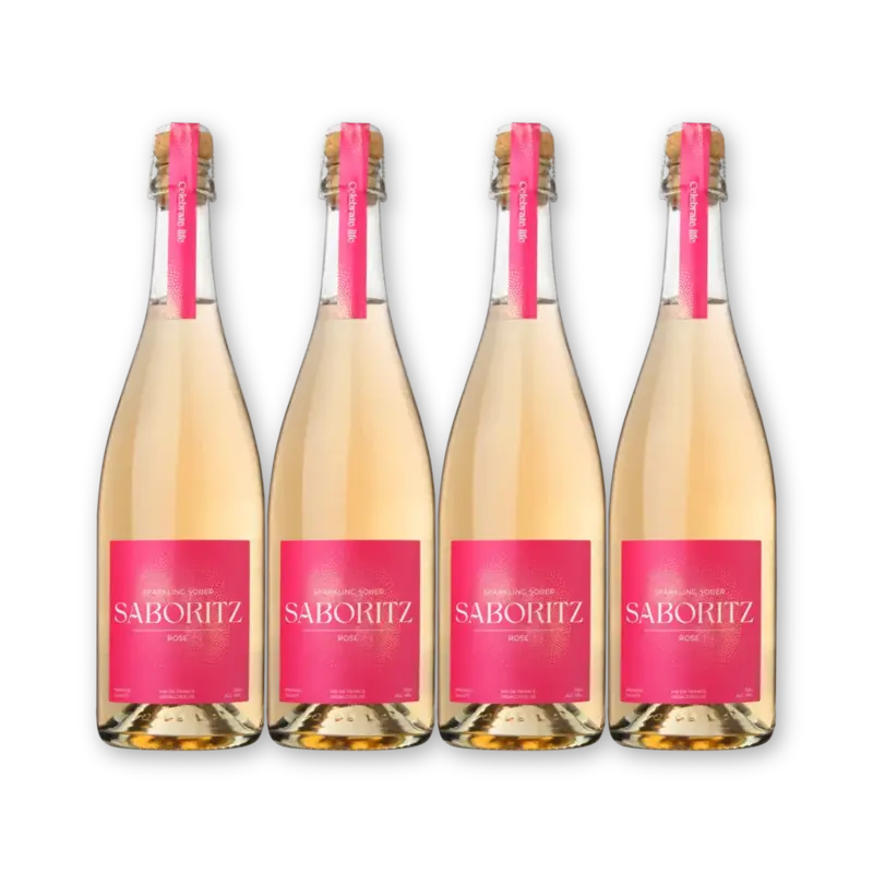 Saboritz Rose Sparkling 4 flessen