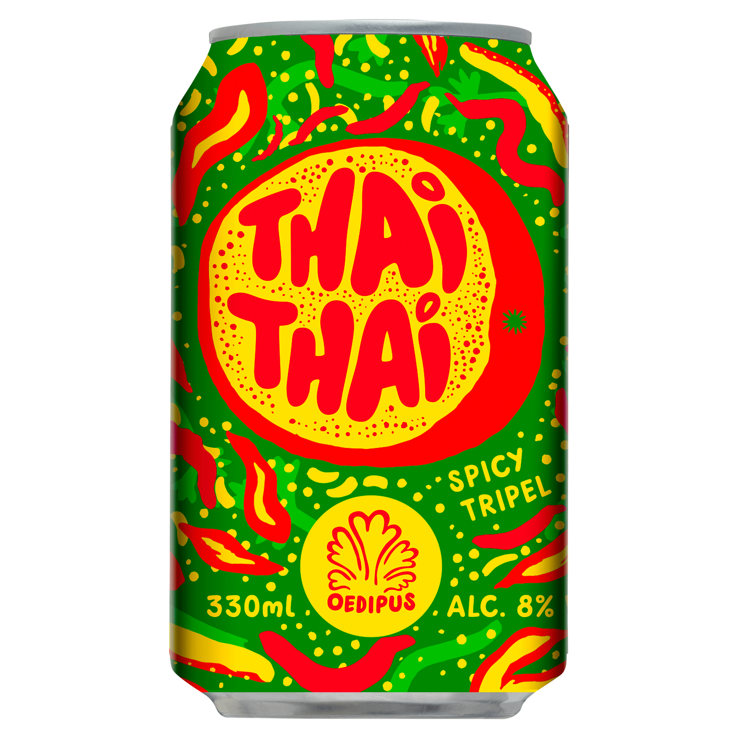 Oedipus Thai Thai bier blik