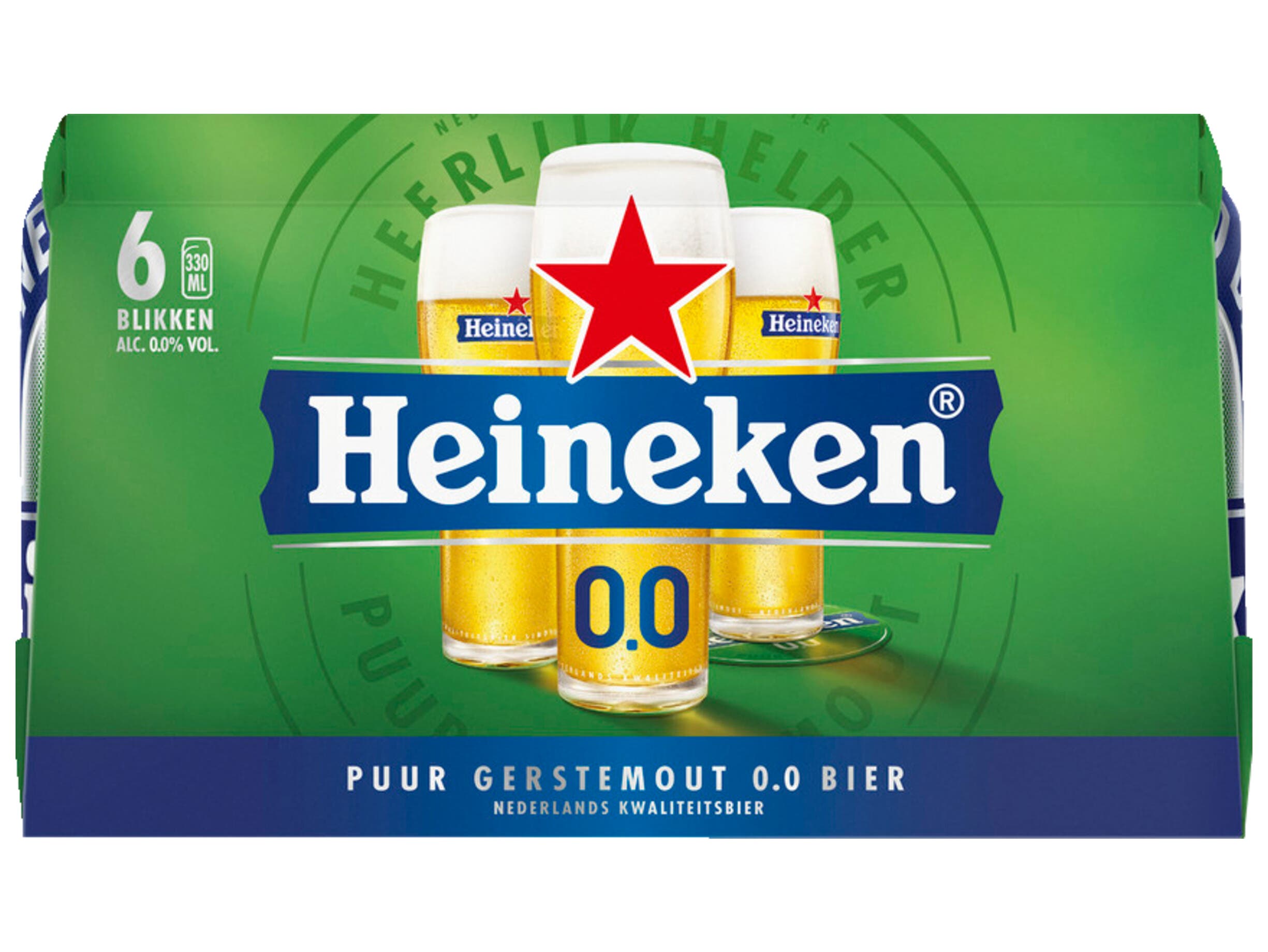 Premium Pilsener 0.0 Bier Blik 6-pack
