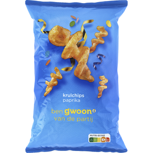 G'woon Krulchips Paprika