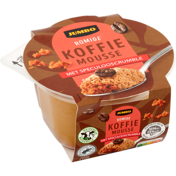 Jumbo Romige Koffiemousse met Speculooscrumble 75 g