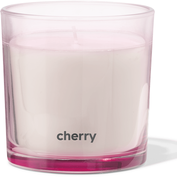 HEMA Geurkaars ⌀10x10cm Cherry Lichtroze
