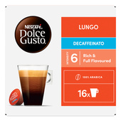 Nescafé Koffiecups Lungo Decaffeinato