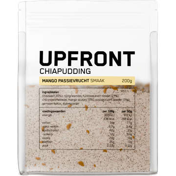 Upfront Chiapudding Mango Passievrucht 200g