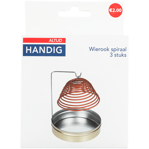 Altijd handig Wierook spiraal 3 st.