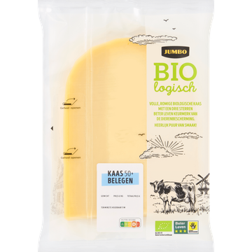 Jumbo Biologische Kaas 50+ Belegen Plakken ca. 200 g