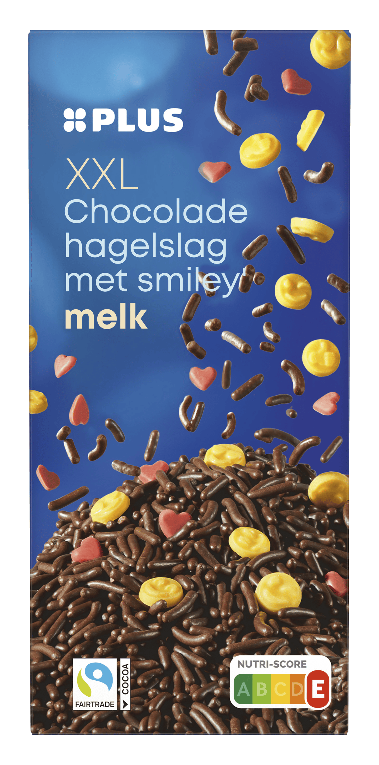 PLUS XXL Hagelslag melk met Emoji's