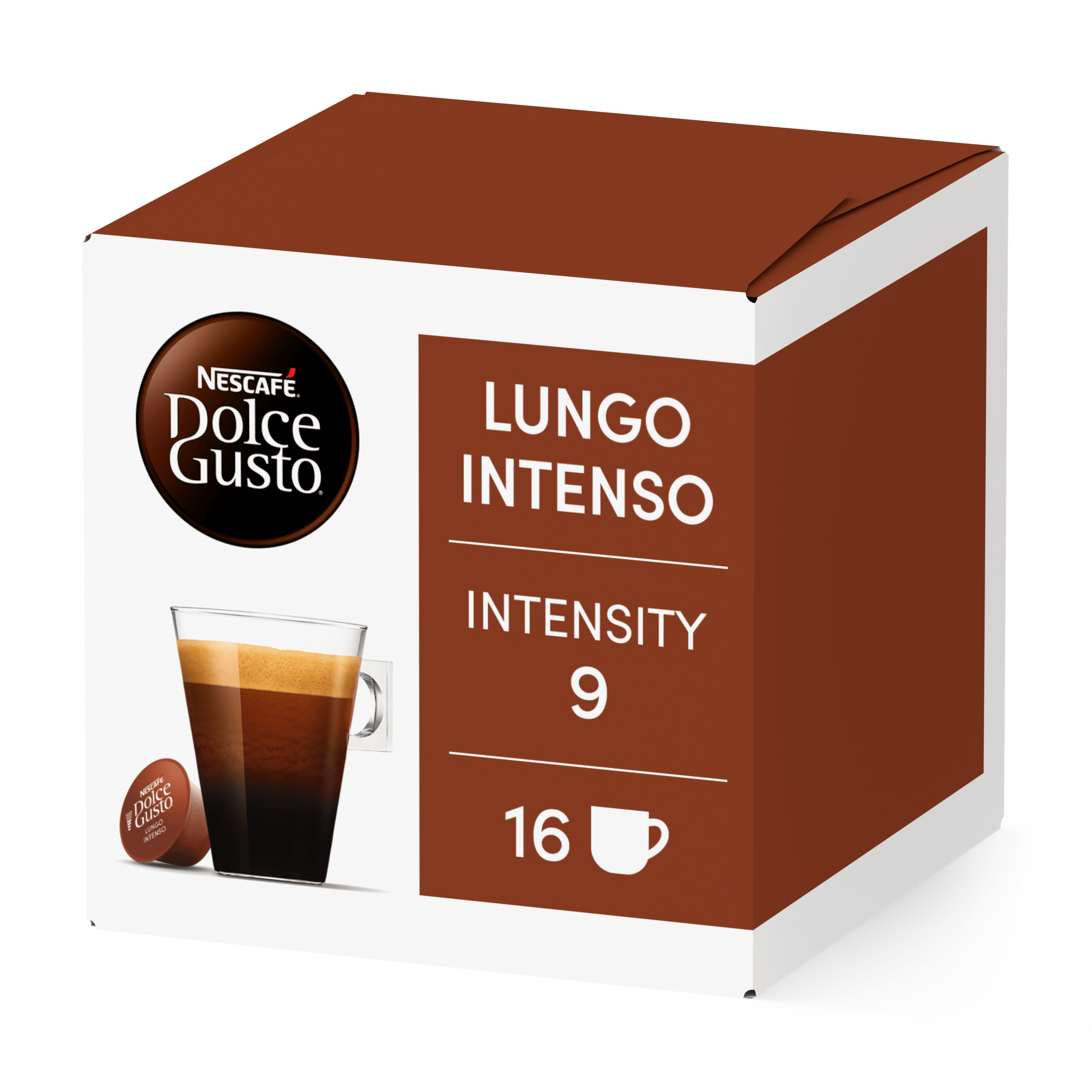 Nescafe Dolce Gusto koffiecups lungo intenso
