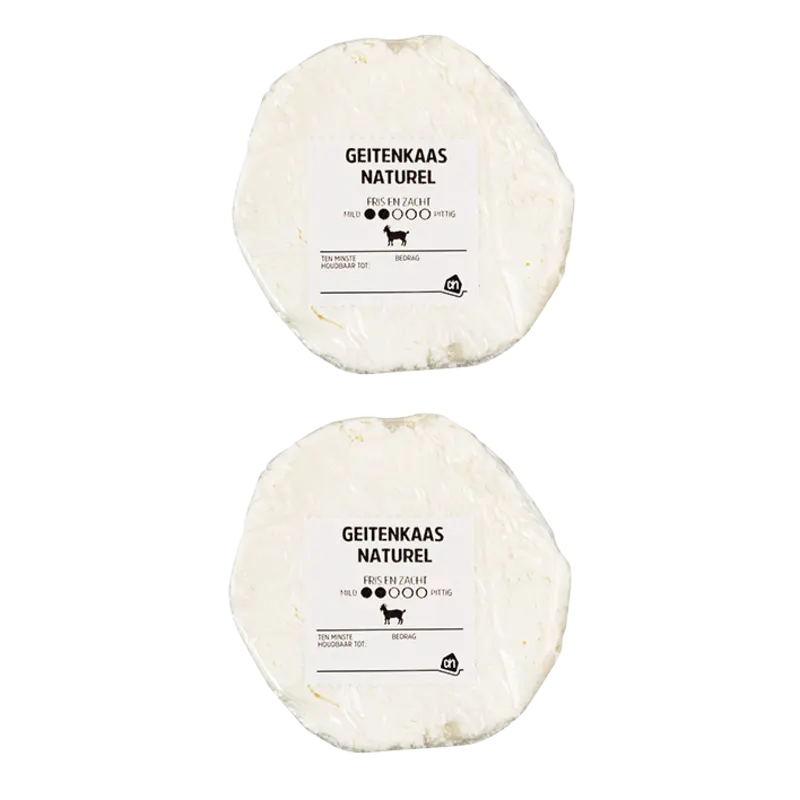 AH Geitenkaas naturel 50+ 2-pack