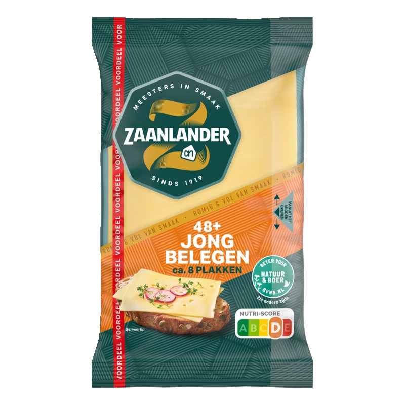 AH Zaanlander Jong belegen 48+ plakken voordeel