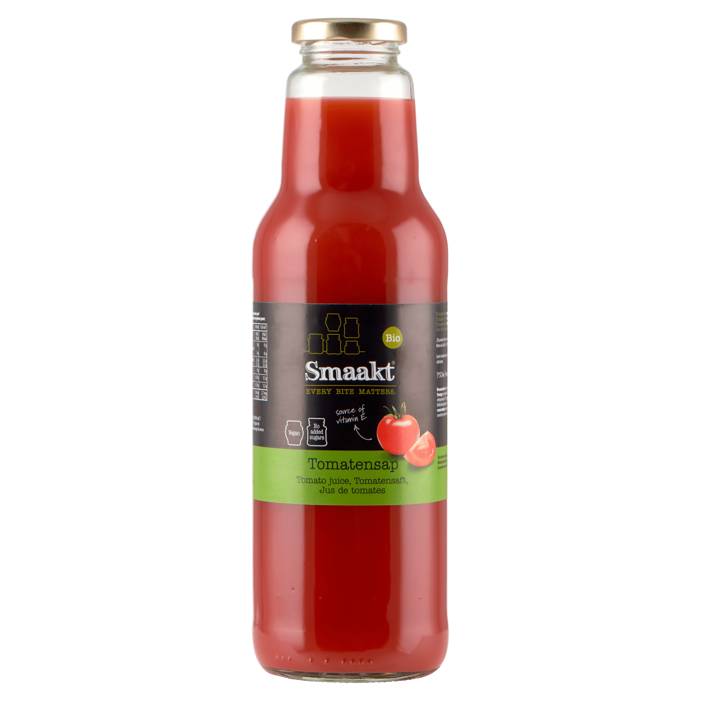 Smaakt Tomatensap bio