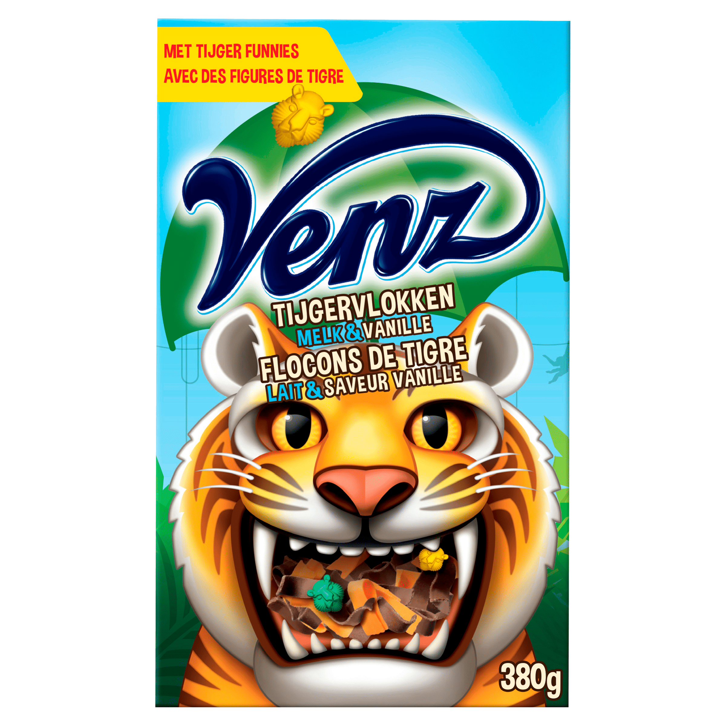 Venz Rimboe tijgervlokken melk vanille