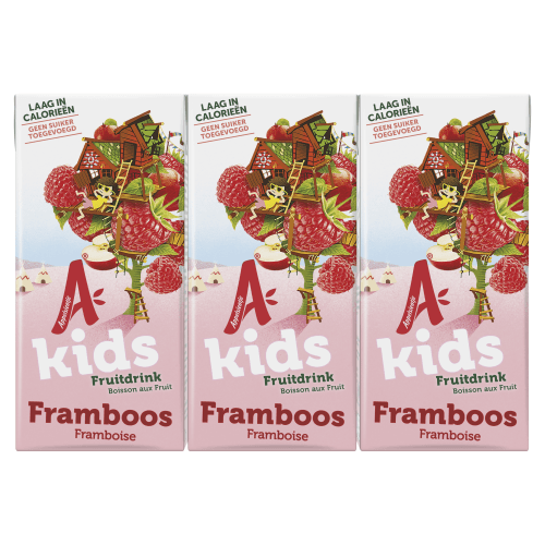 Appelsientje Kids fruitdrink framboos 6 st.
