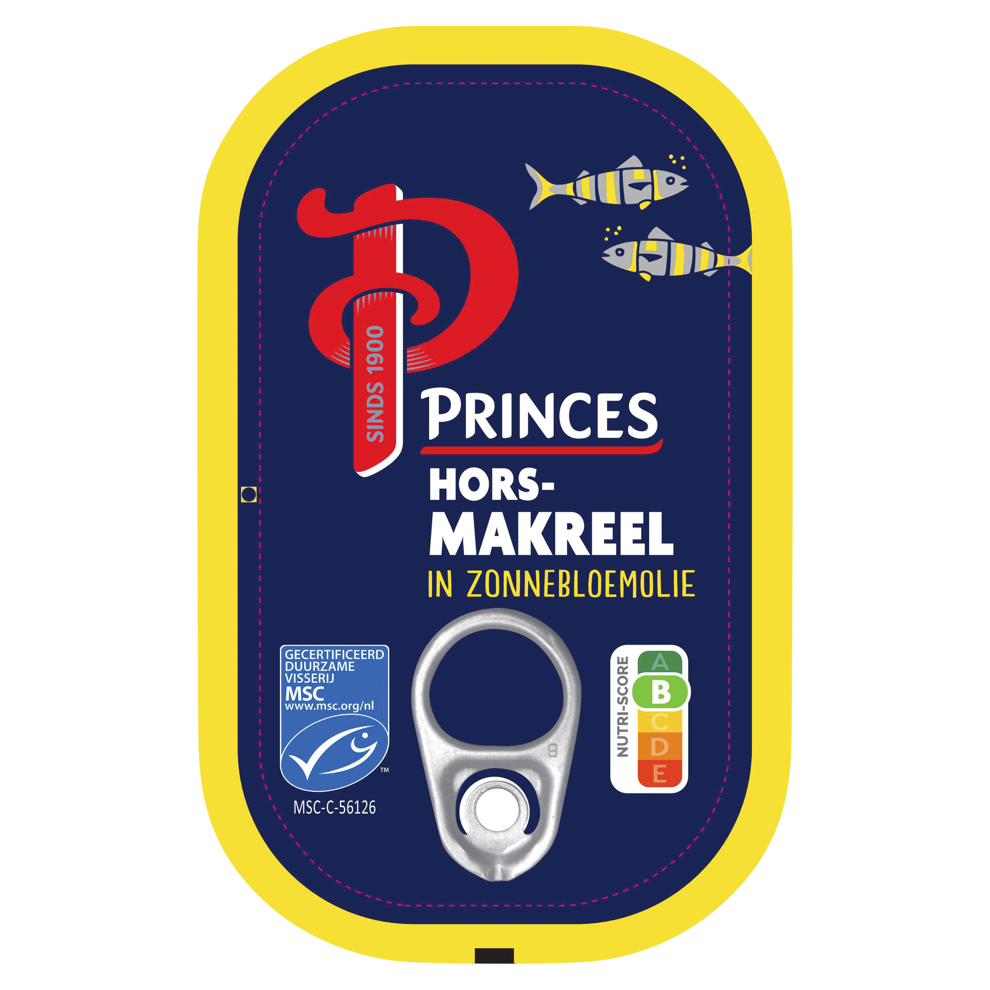 Princes Horsmakreelfilets in zonnebloemolie