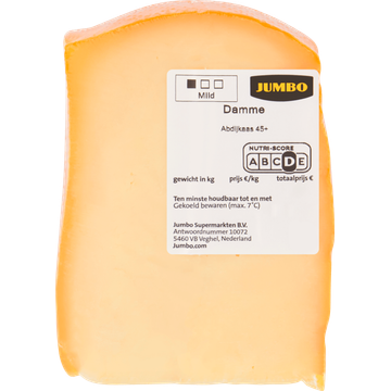 Jumbo Damme Abdijkaas 45+ Mild Stuk ca. 150 g