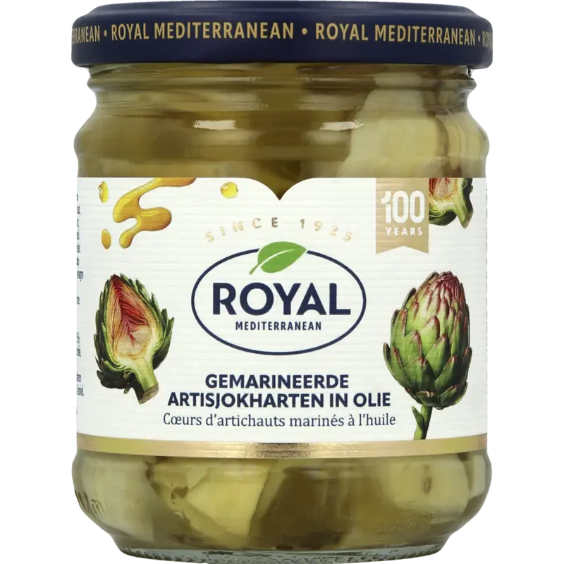 Royal Gemarineerde artisjokharten in olie