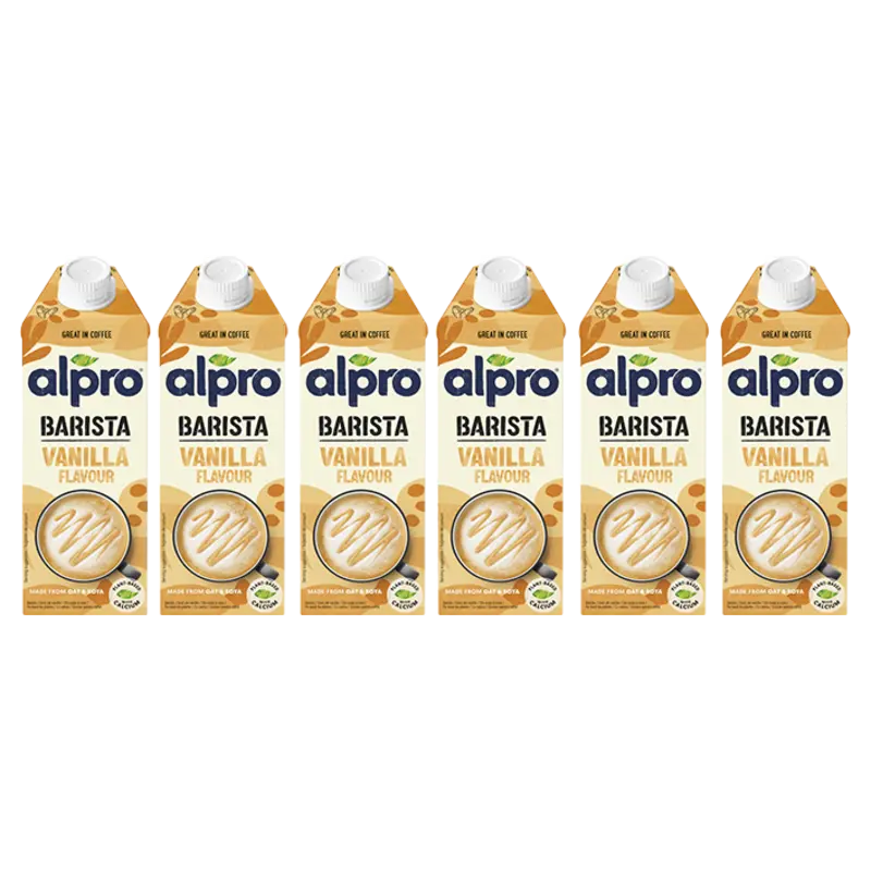 Alpro Barista vanille smaak 6-pack