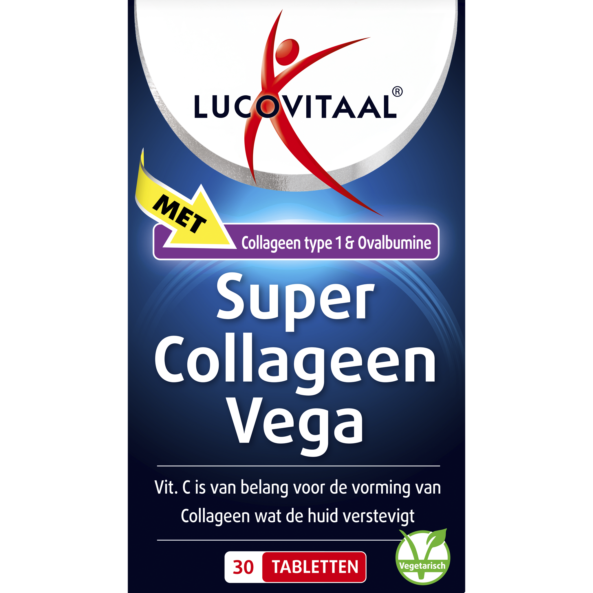 Lucovitaal Super Collageen Vega 30 Tabletten