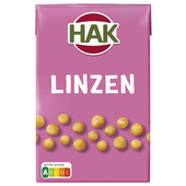Hak linzen in pak