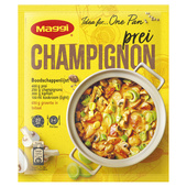Maggi Hollands pannetje champignon prei