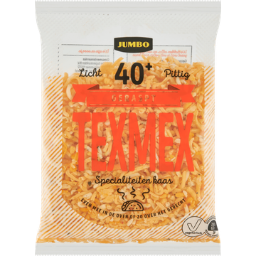 Jumbo Geraspte Texmex Kaas 40+ 150 g