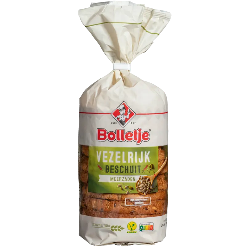 Bolletje Vezelrijk boeren beschuit meerzaden