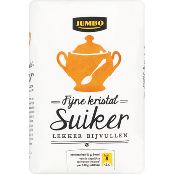 Jumbo Fijne Kristalsuiker 1 kg