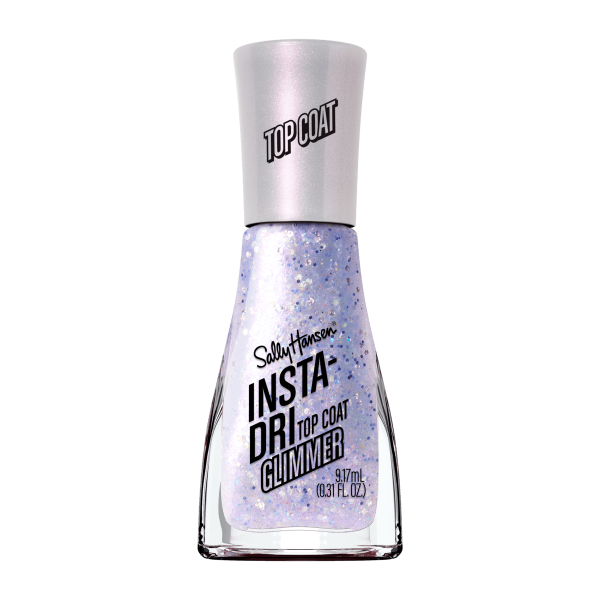 Sally Hansen Insta-Dri Top Coat Paars 131 Glimmer