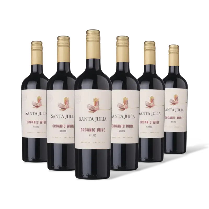 Santa Julia Malbec organic wiine 6 flessen