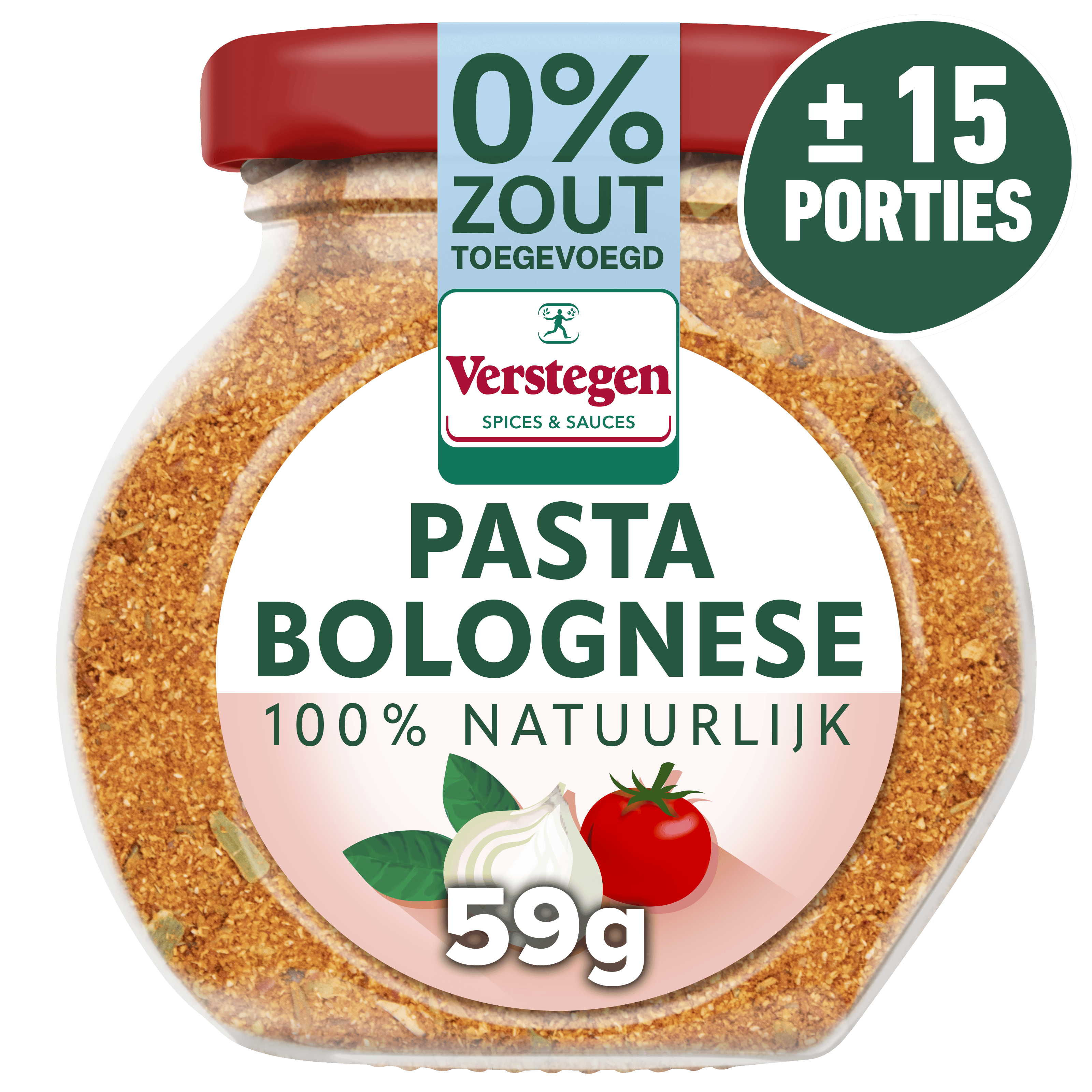 Verstegen World Spice Meal Pasta Bolognese