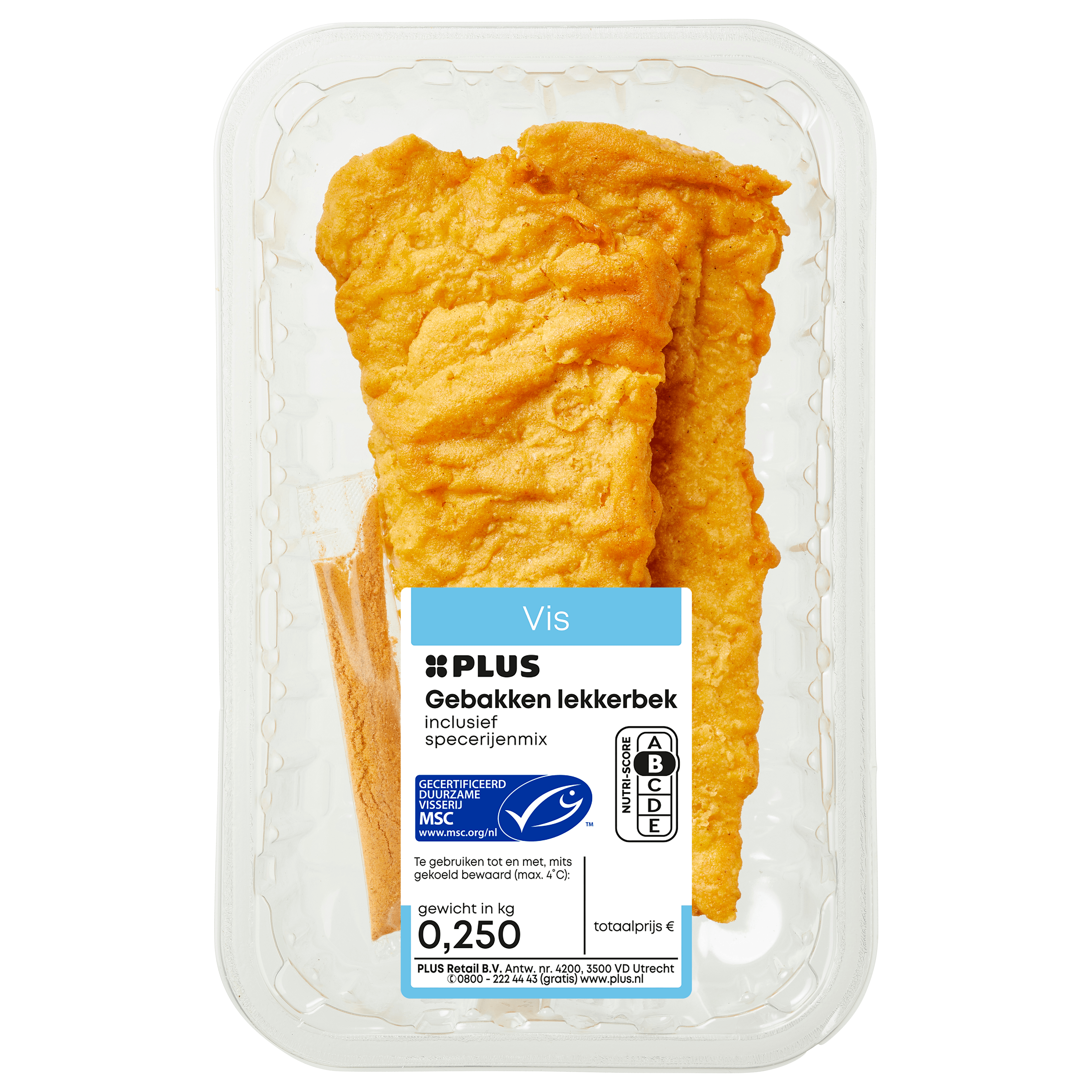 PLUS Gebakken lekkerbek