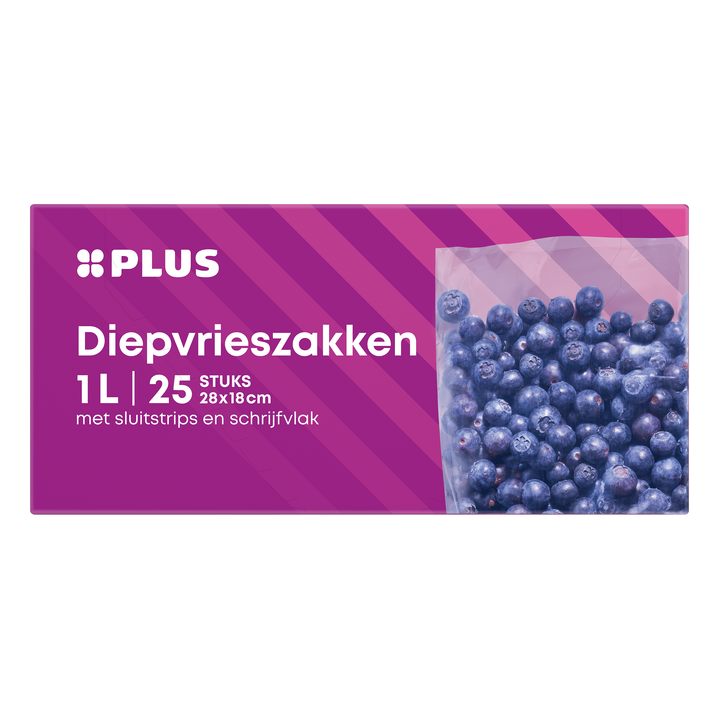 PLUS Diepvrieszakjes 1L