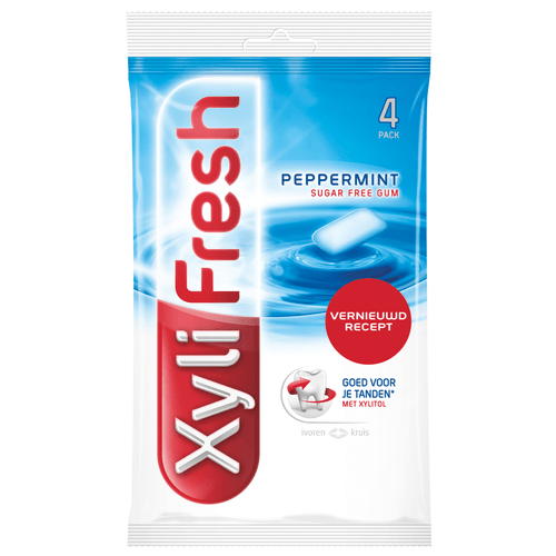 Xylifresh Peppermint 4 stuks