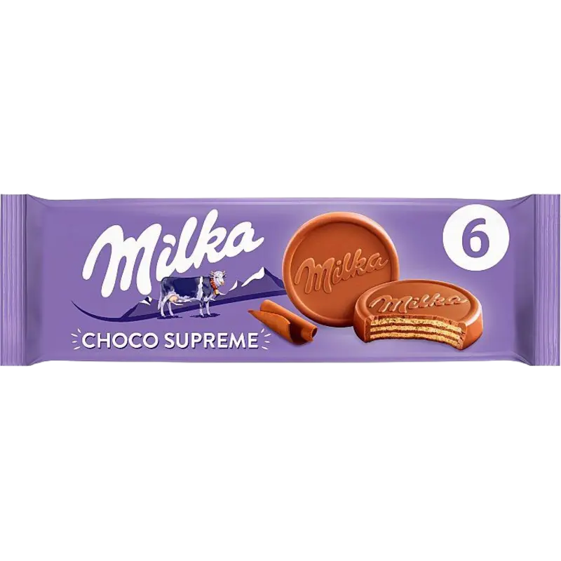 Milka Choco supreme wafels met melkchocolade