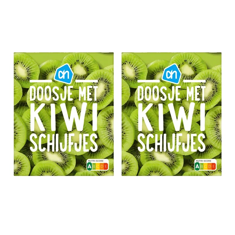AH Doosje met kiwi schijfjes 2-pack