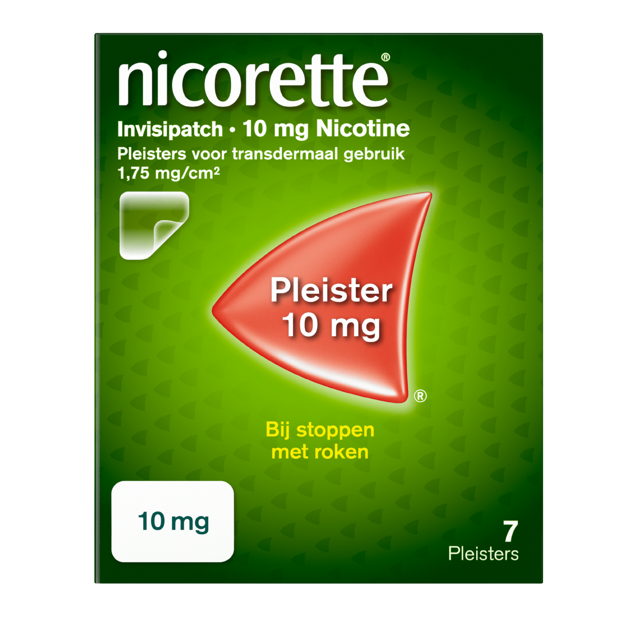 Nicorette Pleister Stoppen met Roken 10 MG Nicotine 7 Stuks