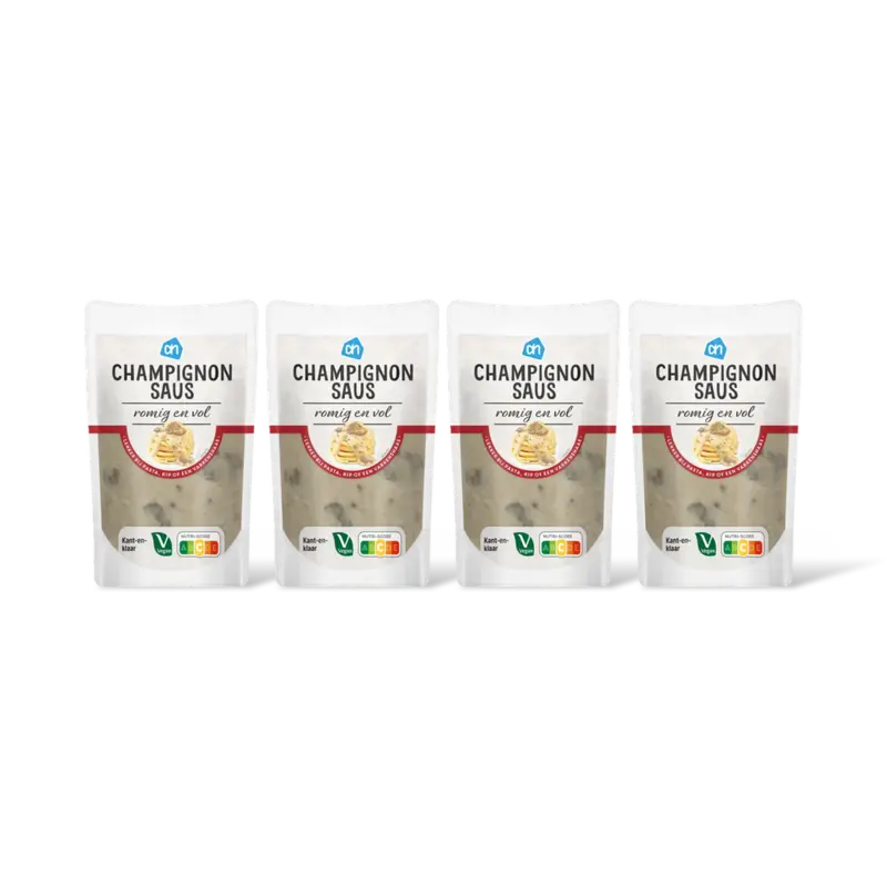 AH Champignon saus romig en vol 4-pack