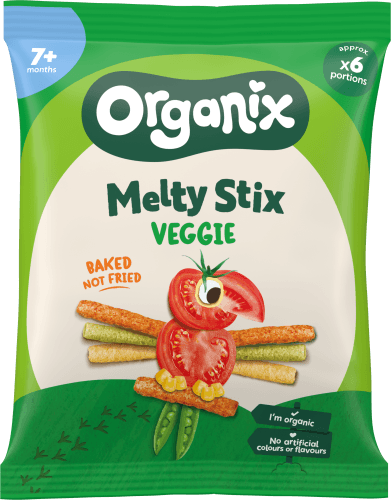 Organix Melty veggie sticks 7+ maanden