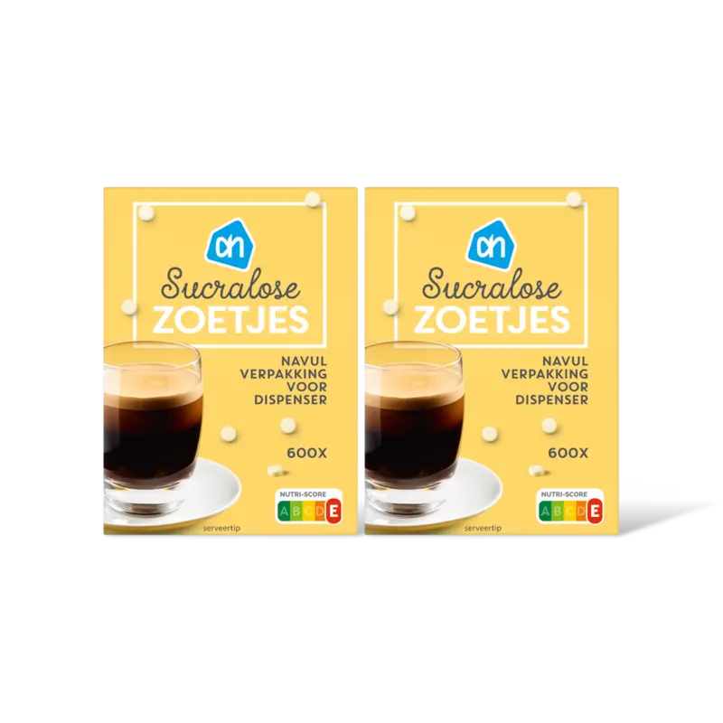 AH Sucralose zoetjes navul 2-pack