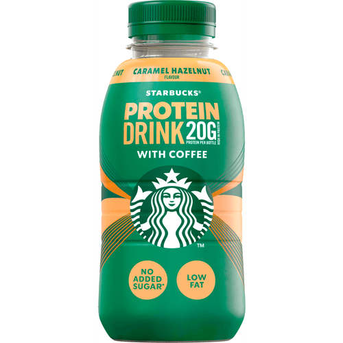 Starbucks Protein drink caramel hazelnut