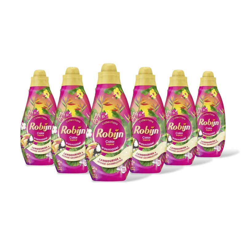 Robijn Color tropical wasmiddel 6-pack