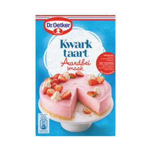 Dr. Oetker Mix Voor Kwarktaart Aardbei