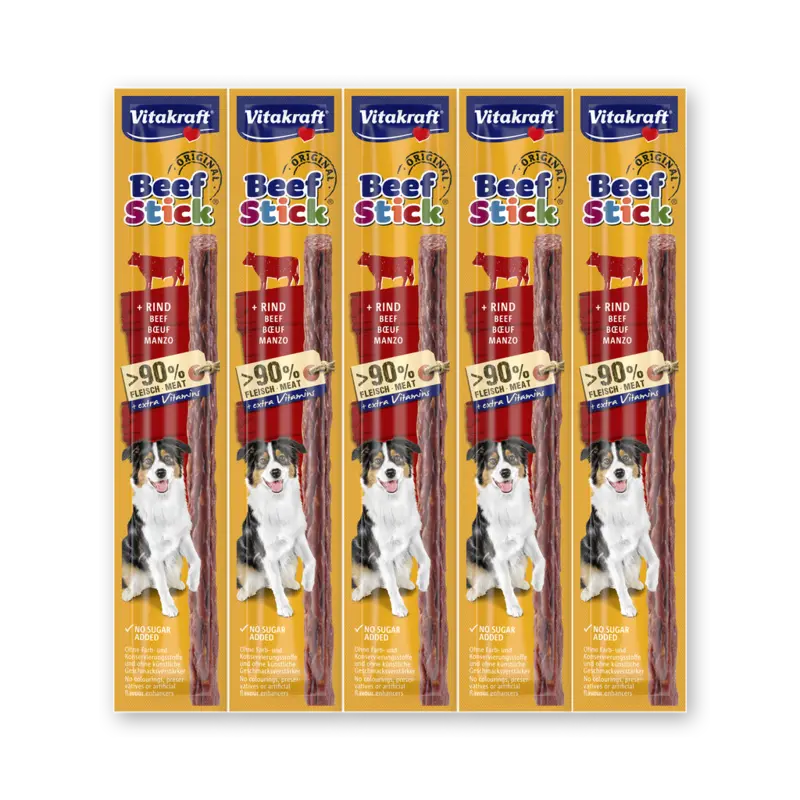 Vitakraft Beefstick rund 5-pack