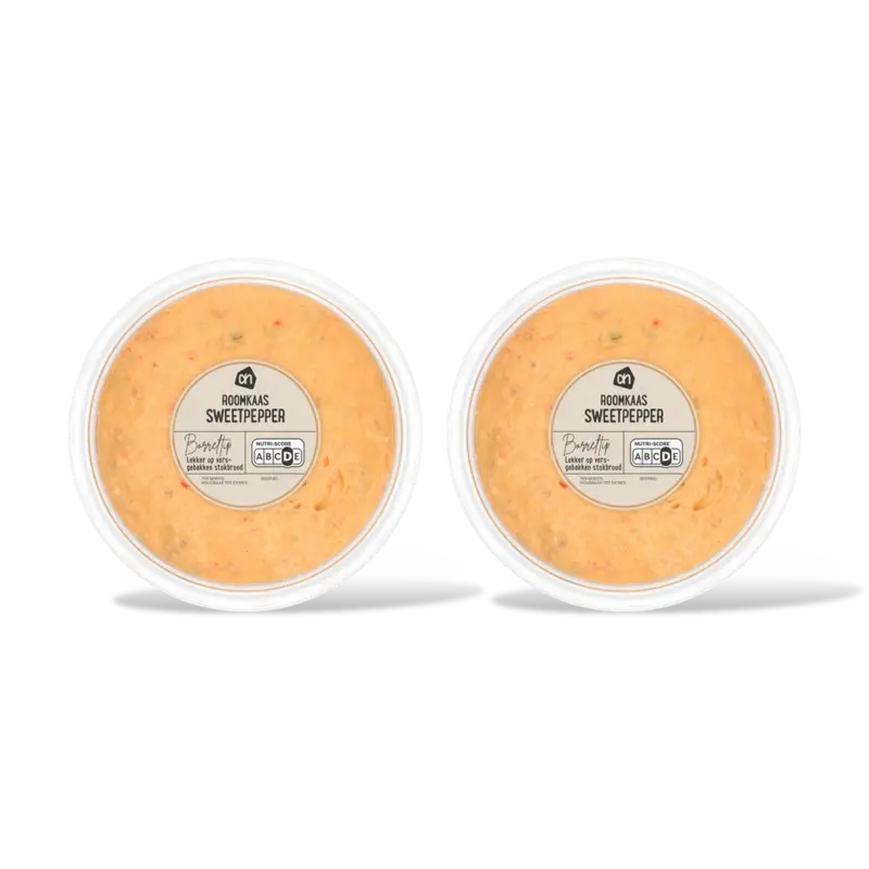 AH Roomkaas sweetpepper 2-pack